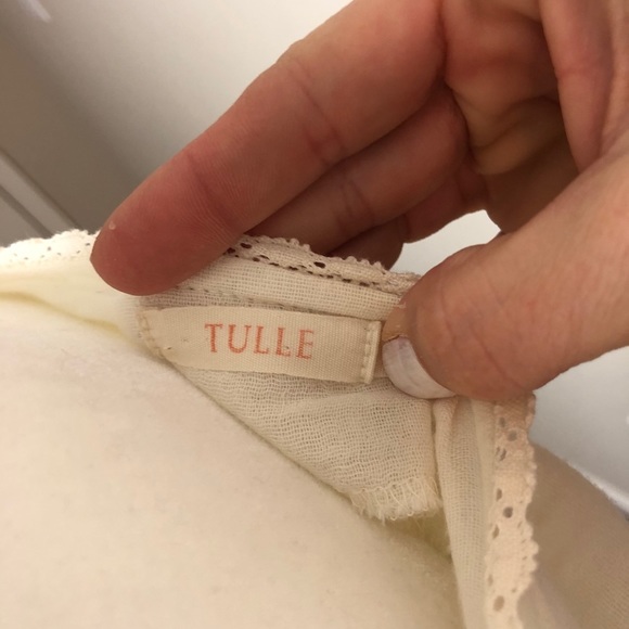 Anthropologie Tulle Blouse - Picture 7 of 8